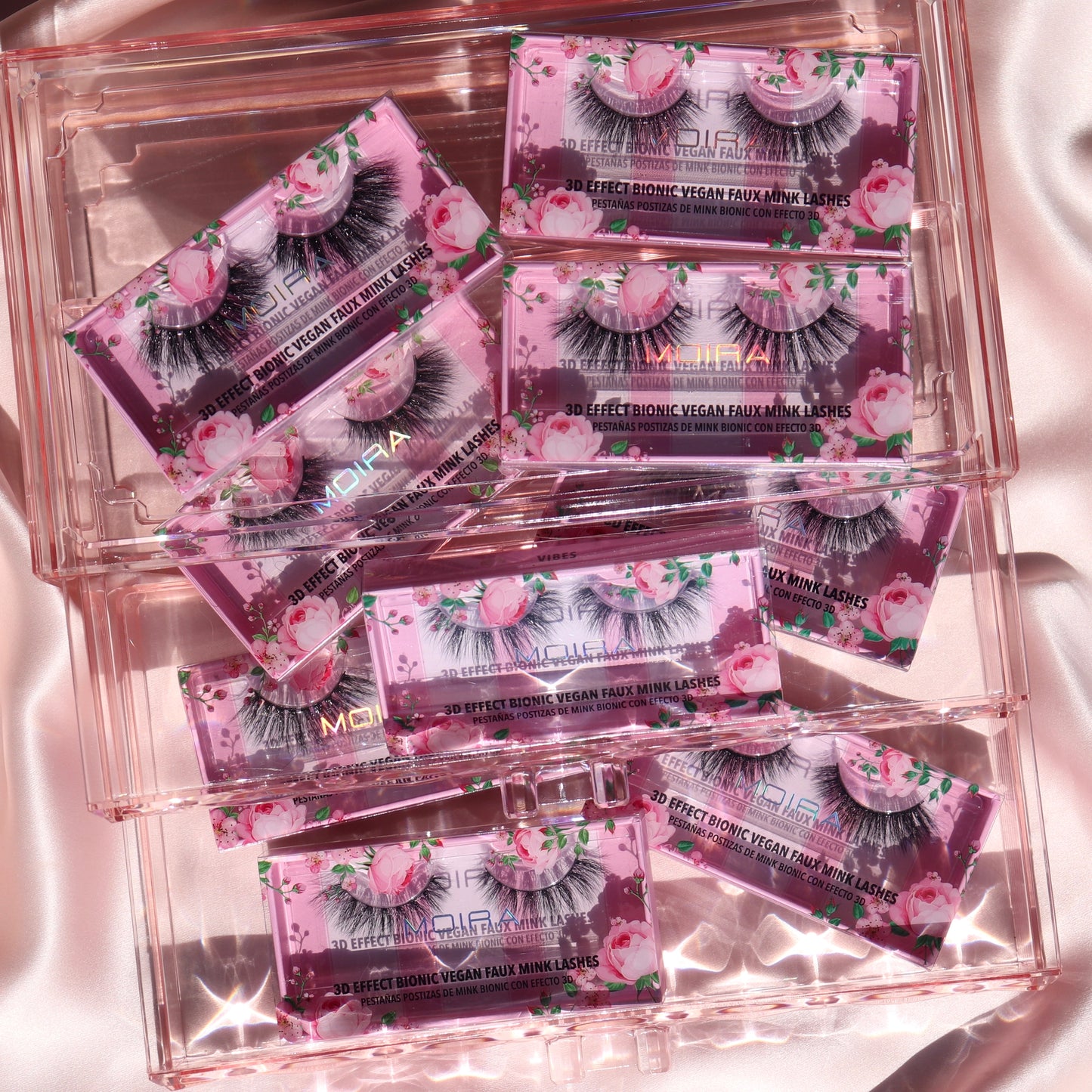 3D Lashes Effect Bionic Vegan Faux Mink Lashes Moira Cosmetics