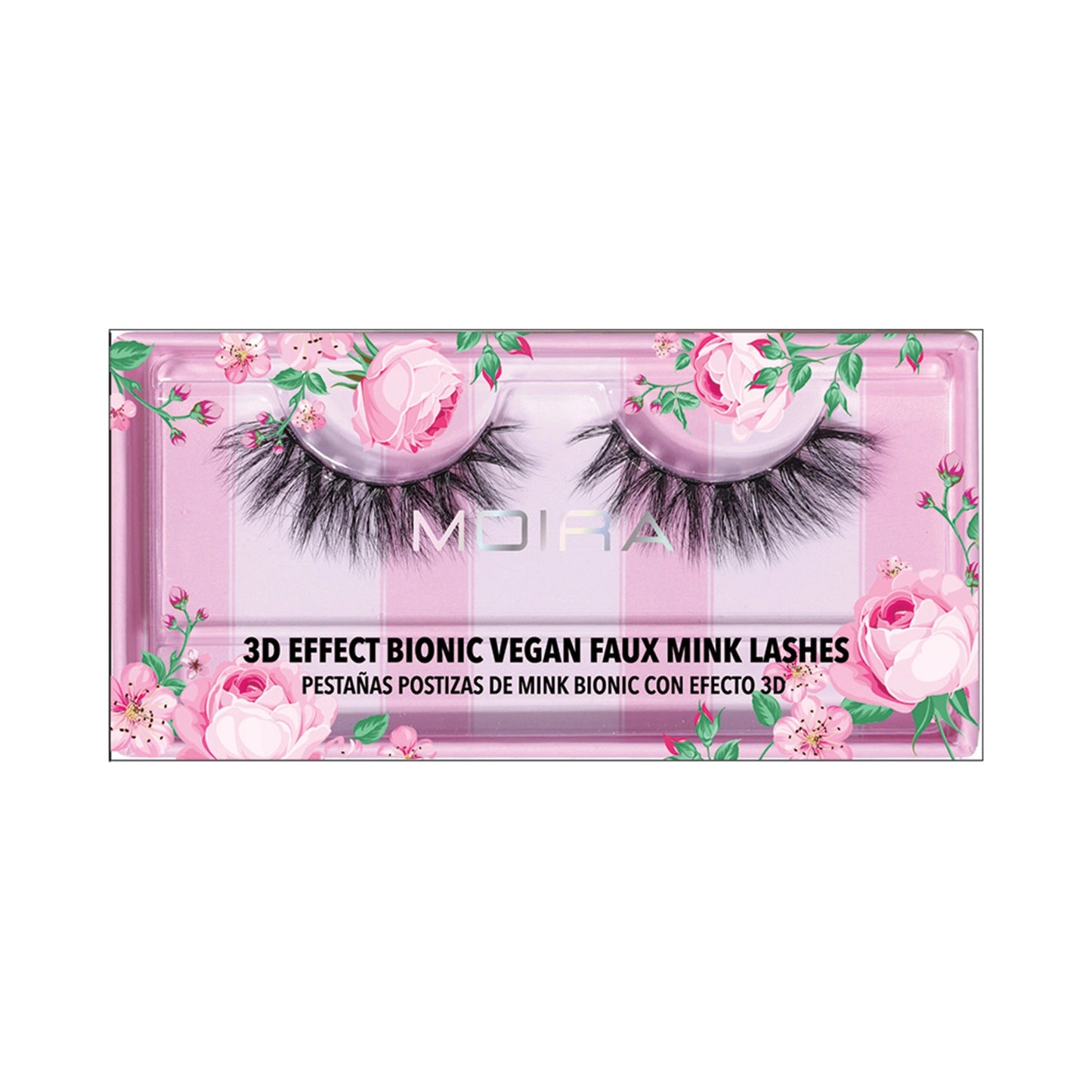 3D Lashes Effect Bionic Vegan Faux Mink Lashes Moira Cosmetics