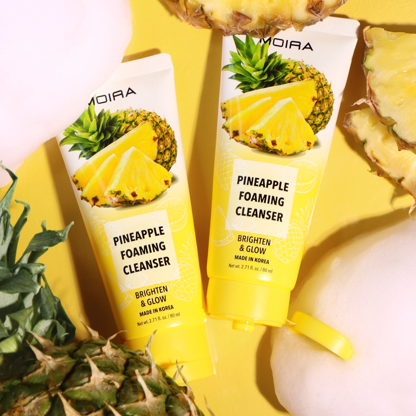 Foaming Cleanser Pineapple Moira Cosmetics