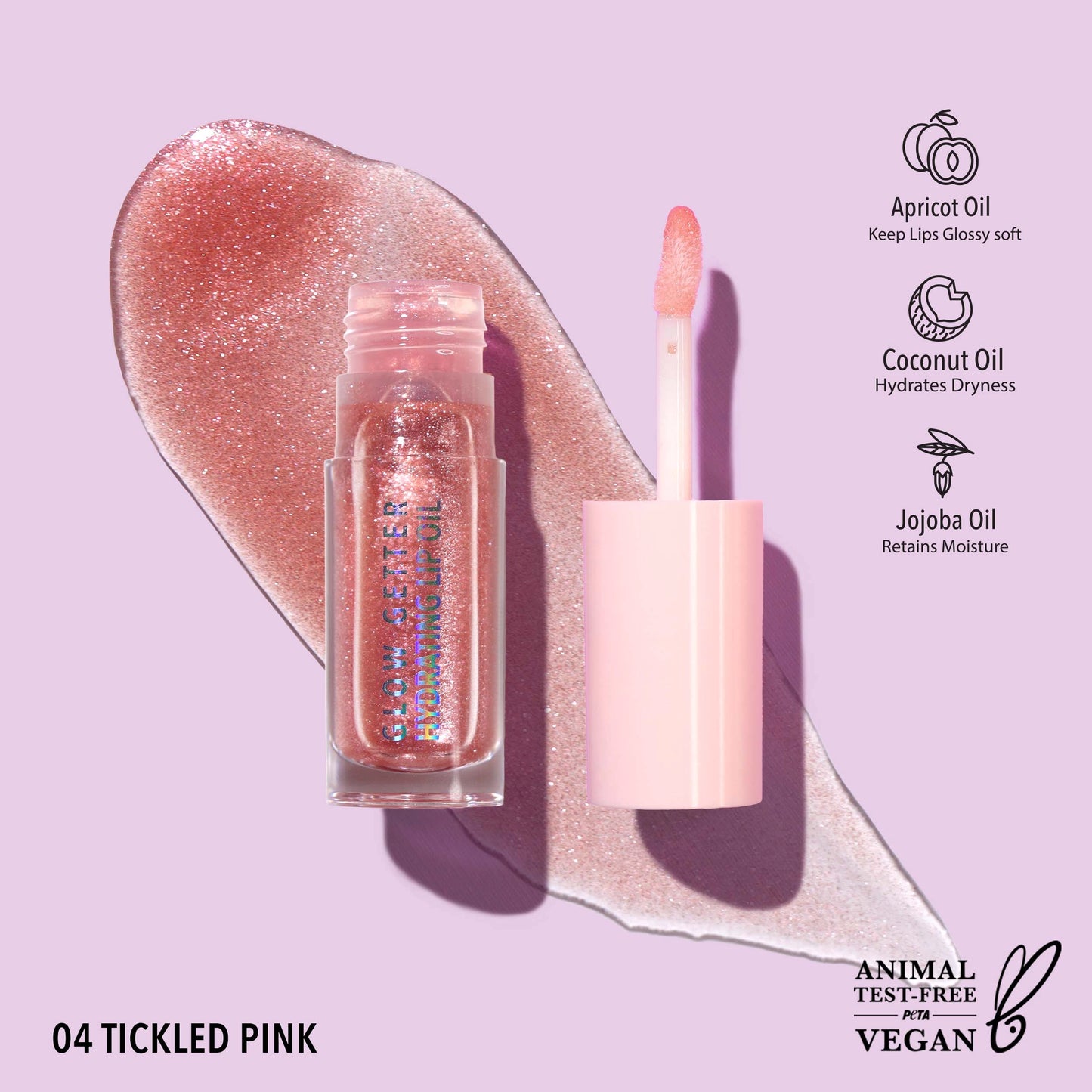 Glow Getter Hydrating Lip Oil Moira Cosmetics