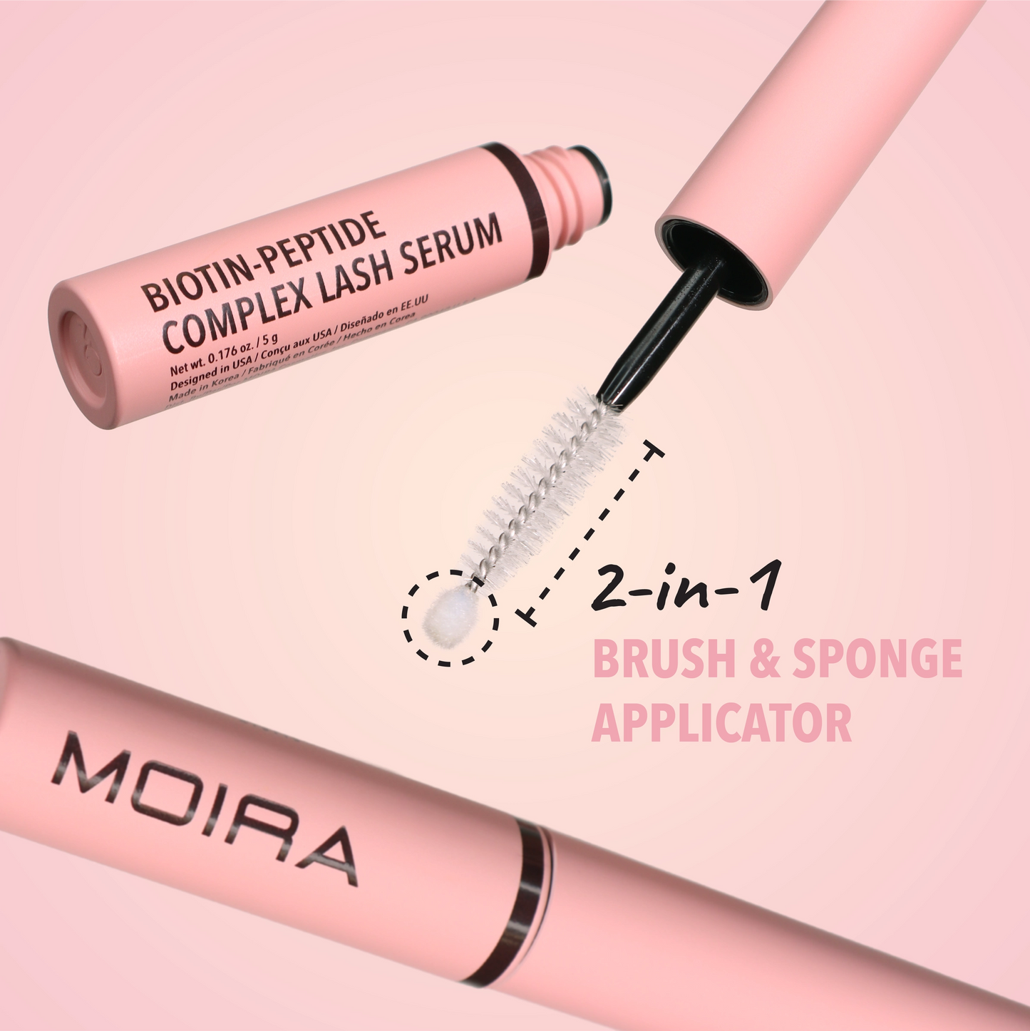 Biotin-Peptide Complex Lash Serum Moira Cosmetics