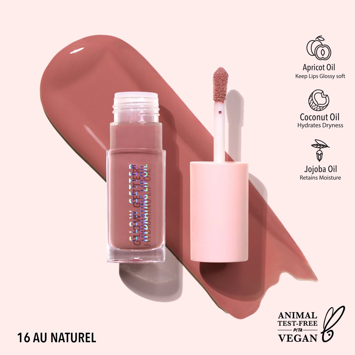 Glow Getter Hydrating Lip Oil Moira Cosmetics