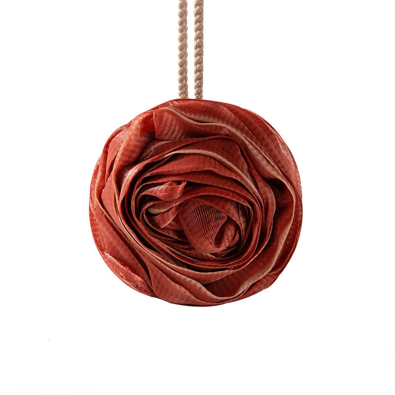 Papo- Rose Shower Pouf Premium Quality and Rich Foaming West Aussie Supplies