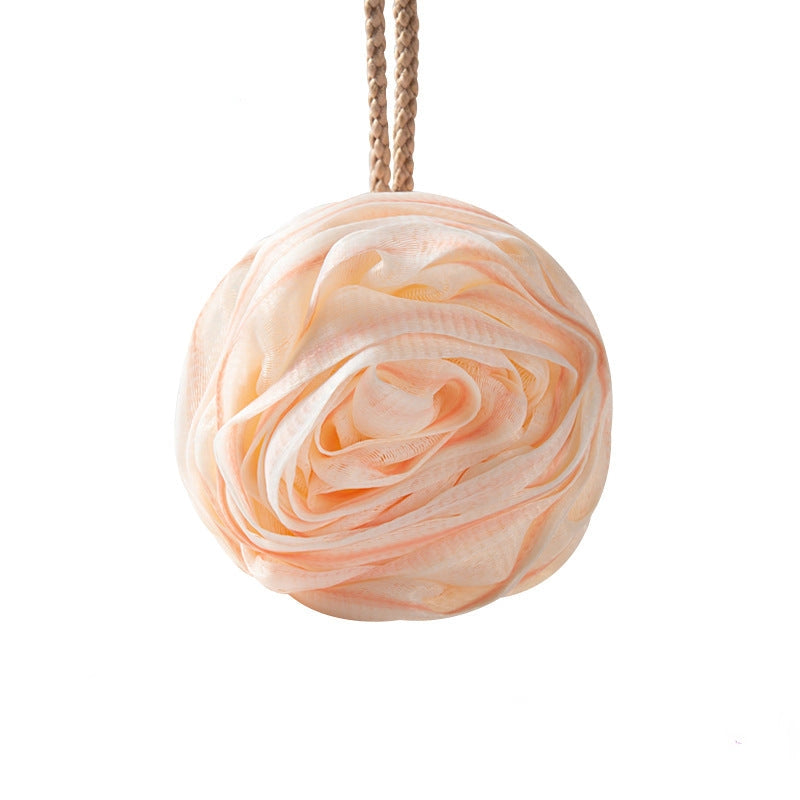 Papo- Rose Shower Pouf Premium Quality and Rich Foaming West Aussie Supplies