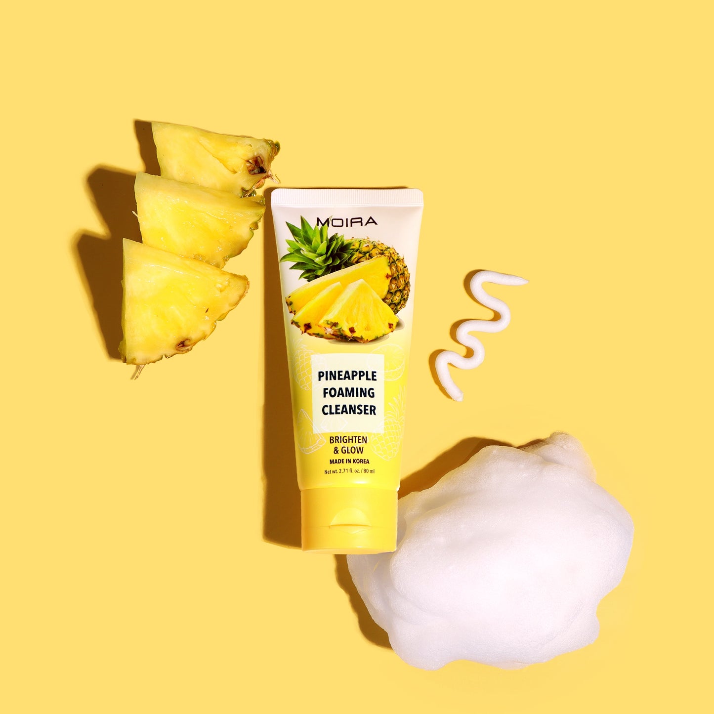 Foaming Cleanser Pineapple Moira Cosmetics