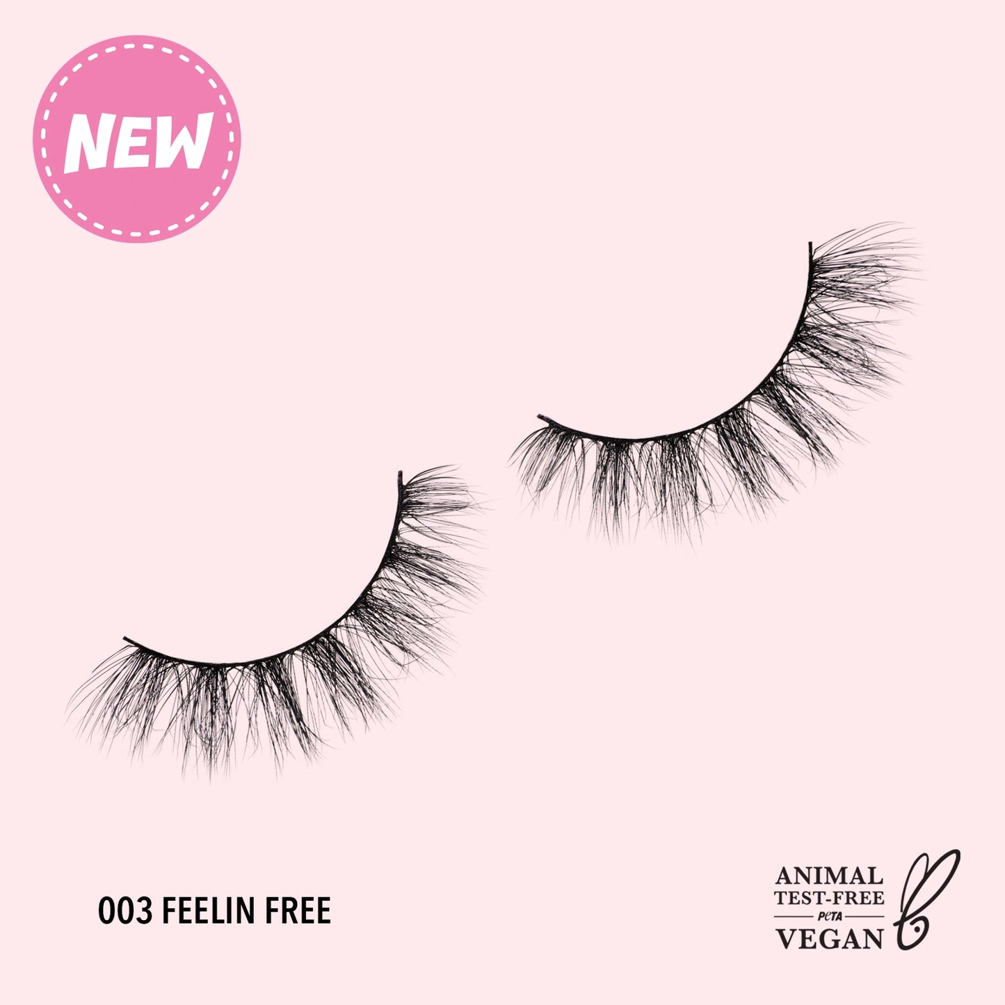 3D Lashes Effect Bionic Vegan Faux Mink Lashes Moira Cosmetics
