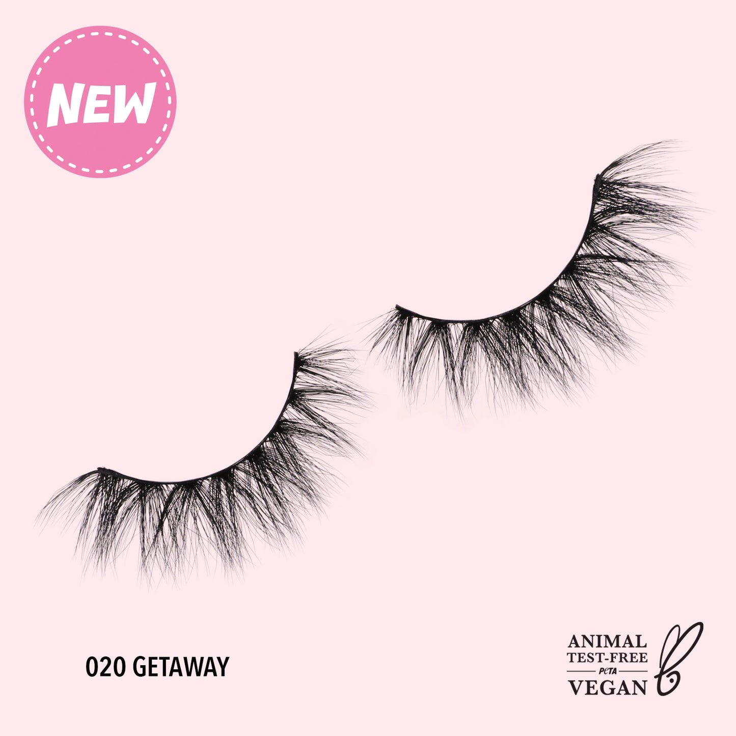 3D Lashes Effect Bionic Vegan Faux Mink Lashes Moira Cosmetics