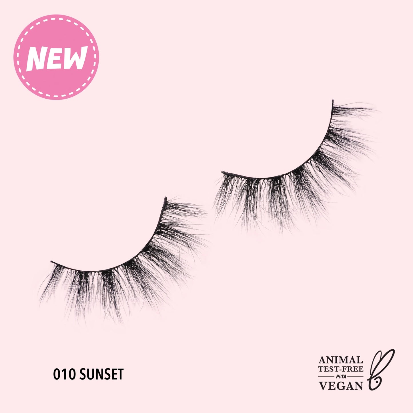 3D Lashes Effect Bionic Vegan Faux Mink Lashes Moira Cosmetics